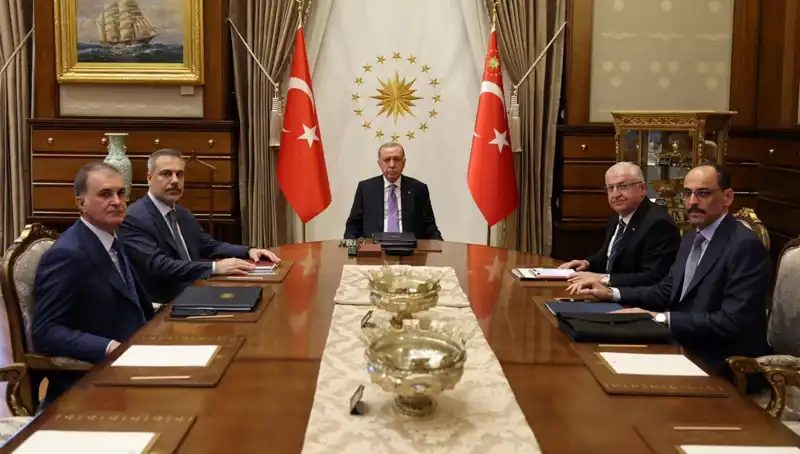 Beştepe'de Önemli Güvenlik Zirvesi: Erdoğan, İsrail-İran Çelişkilerini Masaya Yatırdı