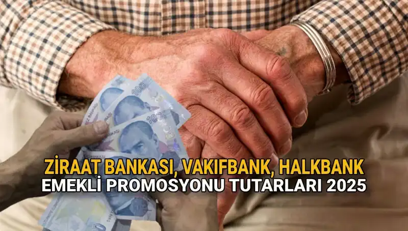 2025 Emekli Promosyonları: Ziraat, Vakıfbank ve Halkbank'ta Yeni Fırsatlar