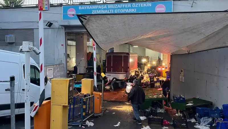 Biber Gazı Fırtınası: Pazar Yerinde Kaos Unutulmaz Anlar Yarattı!