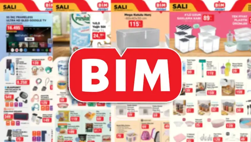 Bu Hafta BİM'de Bulabileceğiniz En Yeni Aktüel Ürünler