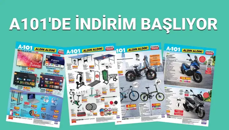 A101 12 Haziran 2025 Kataloğu: Spor Ekipmanları ve Teknoloji Ürünleriyle Dolu!