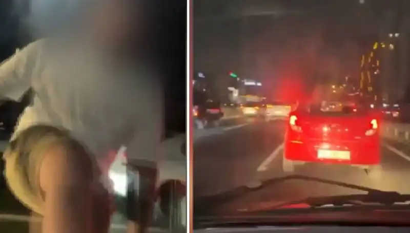 Trafik Magandası Kameralara Yansıdı: Olay Anı Şok Etti!