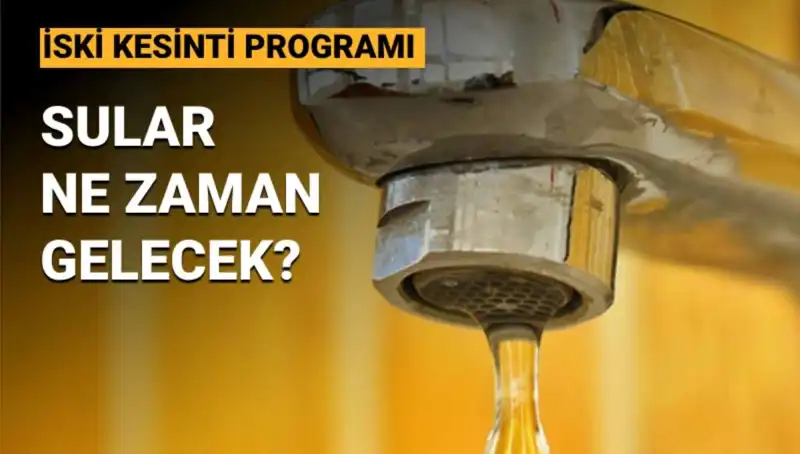 İstanbul'da Su Kesintisi Programı: 3 Mayıs'ta Hangi Bölgelere Etkisi Olacak?
