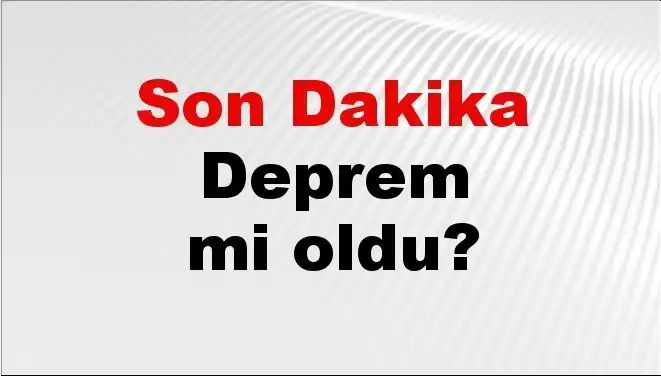 Kütahya'da Şiddetli Deprem: Son Durum ve Gelişmeler Neler?
